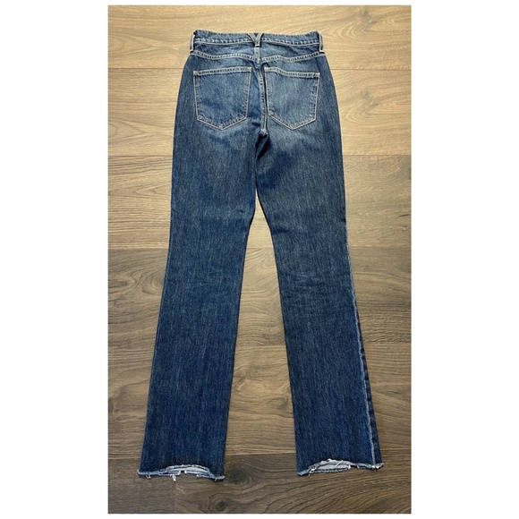 VERONICA BEARD Keane Split Hem Straight Leg High Rise Jeans Denim Size 25 *NEW* - Picture 6 of 6